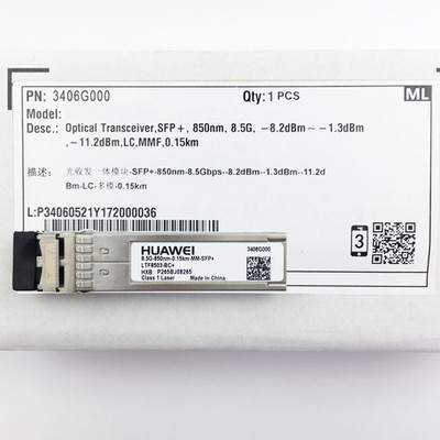 Huawei Transceiver 8.5G-850nm-0.15km-MM-SFP+ 3406G000