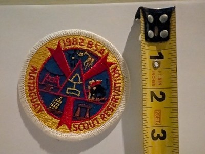 Vintage Patch Boy Scout Reservation 1982 BSA Nataguay Camp Reserve