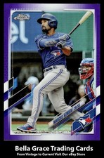 2021 Topps Chrome Update Marcus Semien #USC76 Toronto Blue Jays Purple Refractor