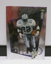 1996 Upper Deck Collector's Choice MVP Emmitt Smith #M12 Dallas Cowboys NM+