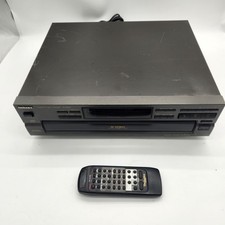 Technics SL-PD847 5 Disc Rotary Changer System CD Player  Remote TESTED WORKS 