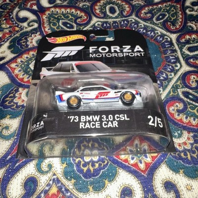 Hot wheels forza motorsport  73 bmw 3.0 csl race car 2/5