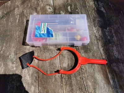 Shakespeare Tackle Box Course Match Angeln Starterset Aufbewahrungsbox + Katapult 