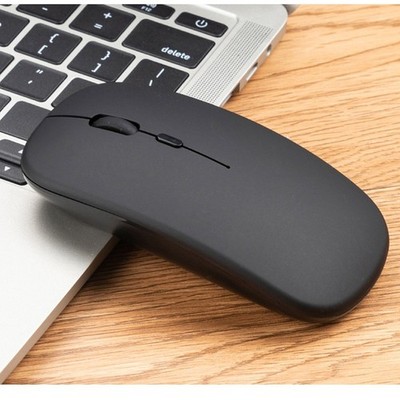 Dual Mode Wireless Mouse 2.4 GHz+Bluetooth-kompatible Maus Mute Tasten