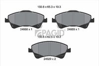 Bremsbelagsatz BremsklöTze FüR Toyota Verso _R2_ Avensis Kombi _T27_ NRE15_