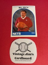 1989-90 NBA Hoops - Bill Fitch #327 (RC) NJ Nets Coach! NM/MT!🔥Free Ship 3+🔥
