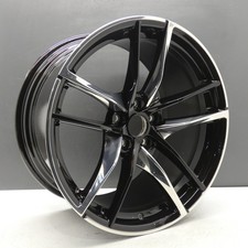 Toyota Supra Mk5 19 Black Polished Alloy Wheel Rim 10j Oem Rear Genuine X1 Toyota Supra Mk5 19 Black Polished Alloy Wheel Rim 10j Oem Rear Genuine X1