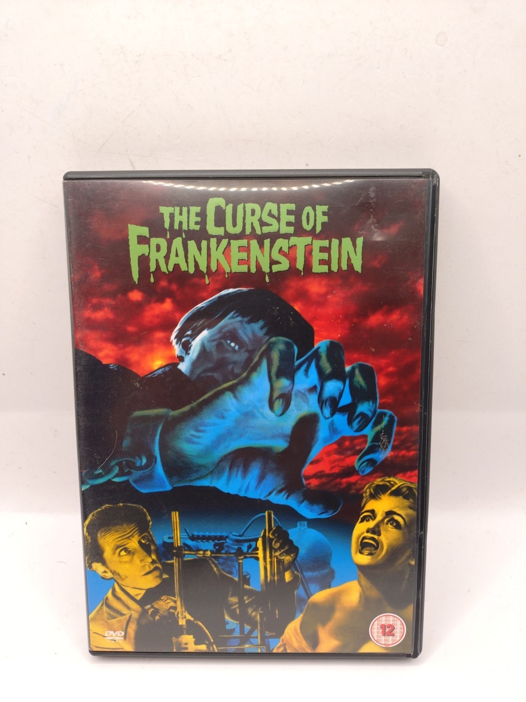 The Curse Of Frankenstein DVD Horror Peter Cushing Hammer Films