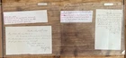 2 CIVIL WAR LETTERS AUGUST 23 & 25 1864 WIDOW REQUESTING BACK PAY HUSBAND KILLED