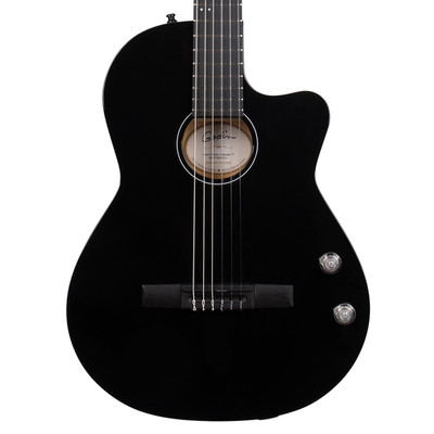 Godin Limited Edition Nylon Arena Pro Cutaway A/E - Onyx Black - Open Box