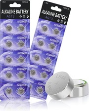 LR44 Batteries 20 Pack, L1154F AG13 357 303 SR44 A76 Premium Alkaline Battery 1.