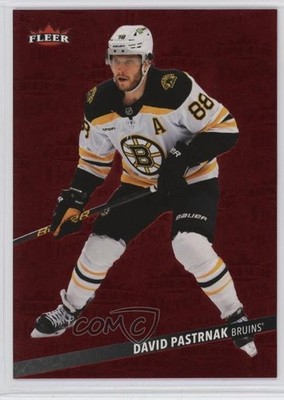 2025 Upper Deck Fleer Ultra Medallions Ruby Red 6/50 David Pastrnak #M-19 1j1a