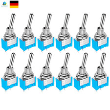 Gebildet Mini Kippschalter 2 Positionen 6A 125VAC 3