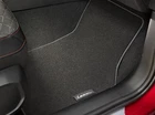 SEAT LEON 2020 -25 TEXTILE CARPET FLOOR MATS GENUINE NEW 5FC863011J