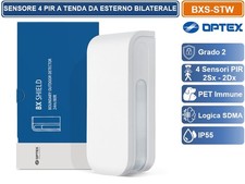 OPTEX SENSORE RILEVATORE A TENDA CABLATO 4 PIR DESTRA SINISTRA INDIPENDENTI