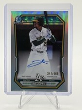 2026 Bowman Chrome Leo De Vries #CPA-LDE Refractor Auto 341/499