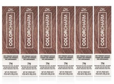  6 Pack Wella ColorCharm Demi-Permanent Hair Color 7N Medium Neutral Blonde 
