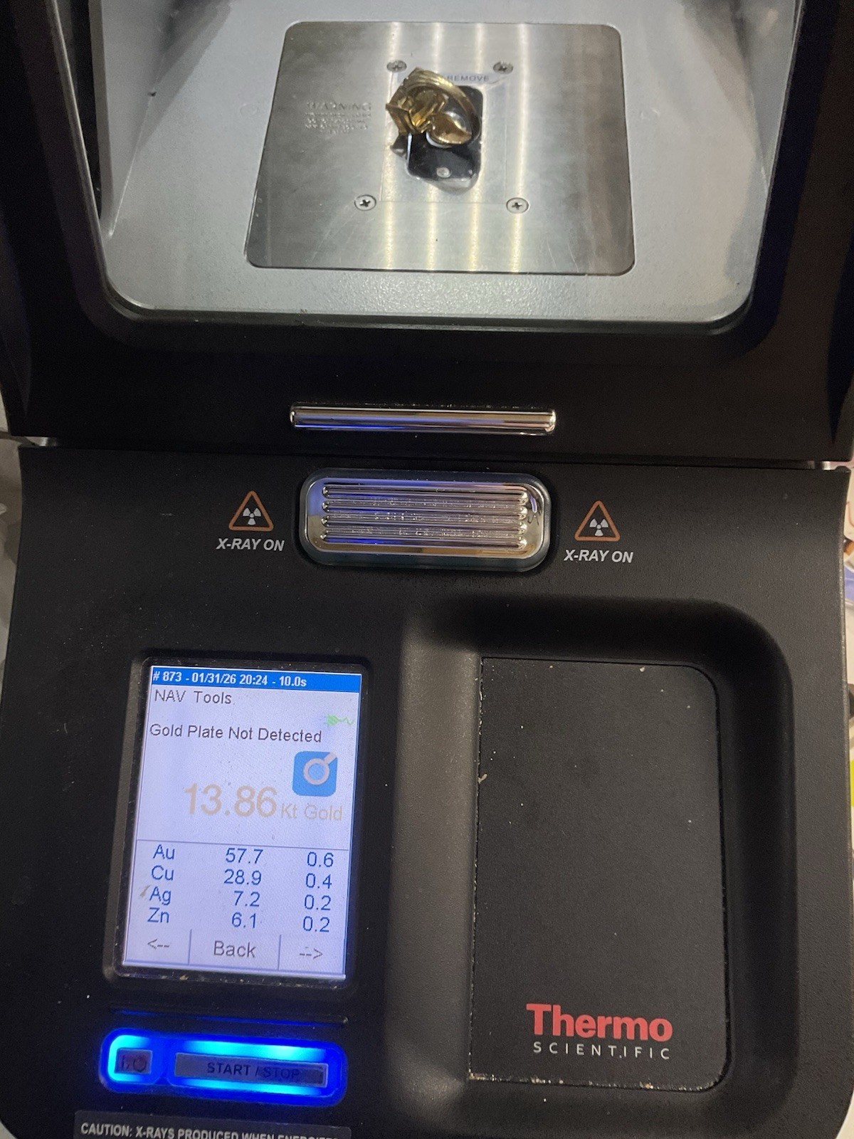 COCKTAIL Ring Solid 12K Yellow Gold Checkerboard … - image 21