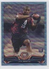 2013 Topps Chrome Blue Wave Refractor Jon Bostic Jonathan Bostic #189 b9e