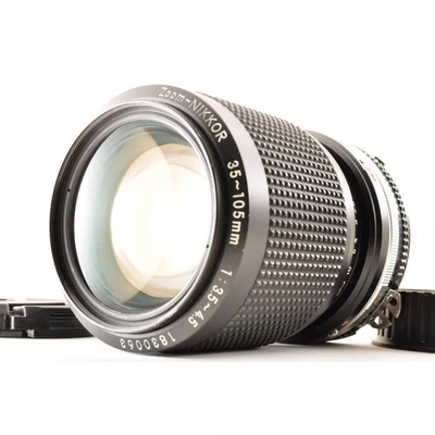 Objectif Nikon Zoom-Nikkor Ai-s Ais 35-105mm f/3.5-4.5 MF *Near Mint* #5281 - Photo 1/4