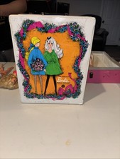 Vintage 1968 Mattel Barbie The World of Barbie Doll Trunk Carrying Case White