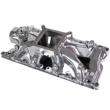 High Rise Single Plane Polished Intake Manifold For Small Block Ford Windsor 302