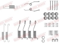1X Quick Brake 105-0697 ZubehöRsatz Bremsbacken FüR VW Toyota