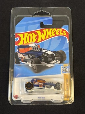 2023 MATTEL HOT WHEELS TREASURE HUNT MOD ROD 111/250 HW 55 RACE 4/5 W/ PROTECTOR