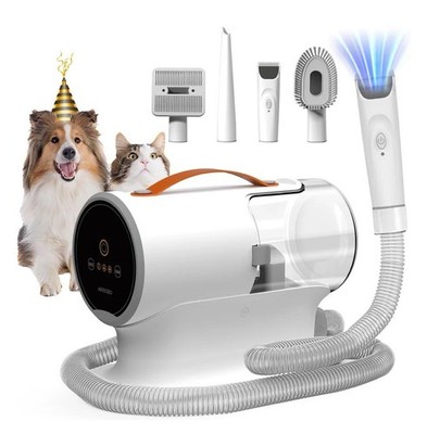 AIRROBO PG100 Pet Grooming Vacuum & 5 Grooming Tools, 12000Pa Suction Power New!