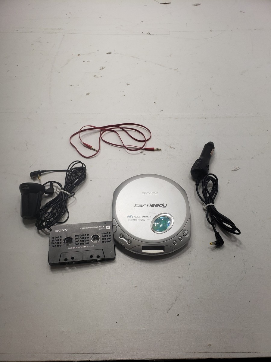For Parts Sony Walkman D-E356CK Car Ready Portable CD Player ESP