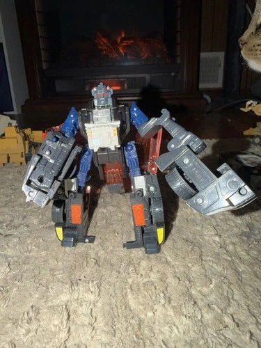 Vintage 2002 Transformers Runamuck Figure Decepticon Cybertron Deluxe Hasbro