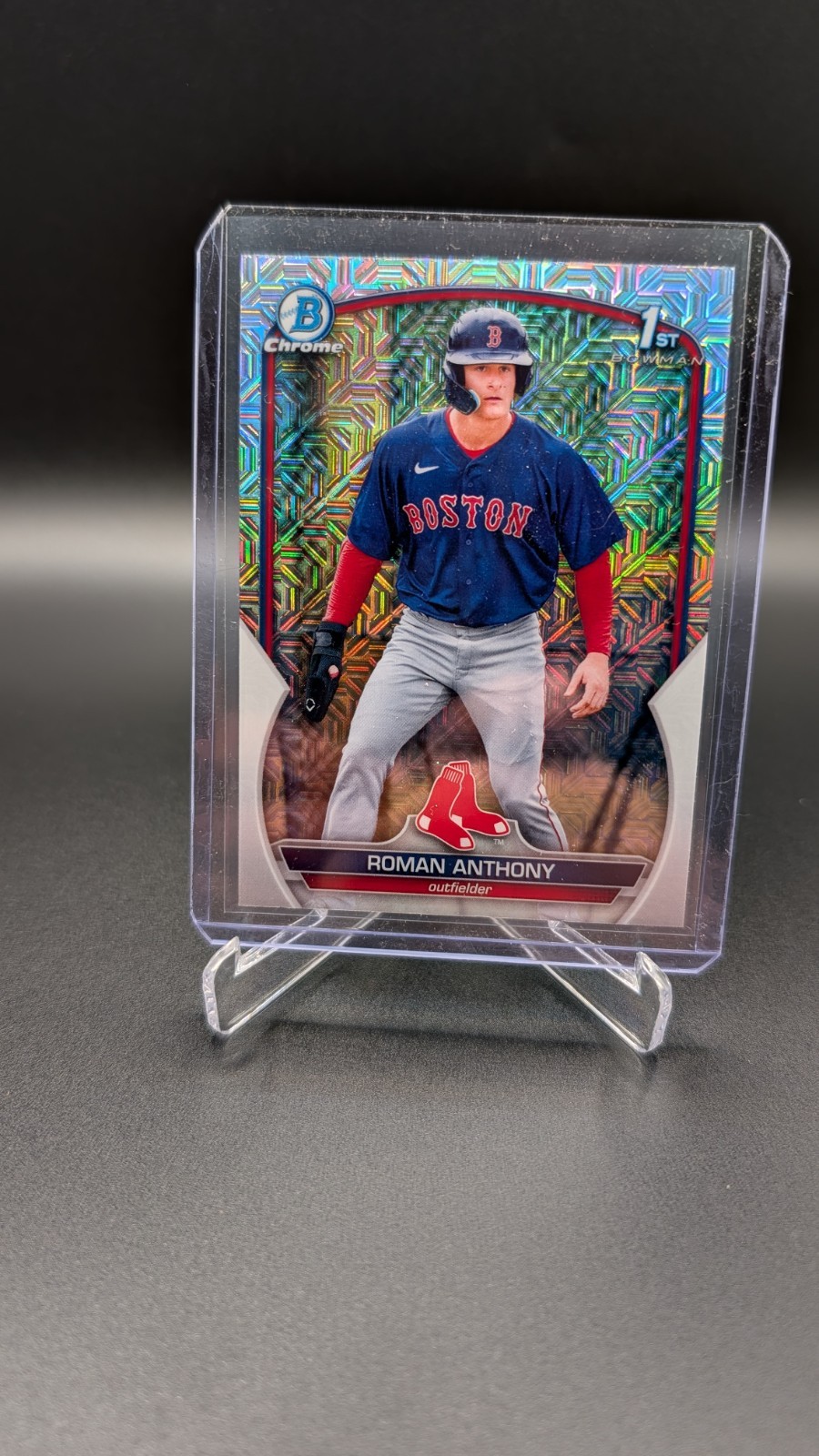 2023 Bowman - Chrome Prospects Roman Anthony #BCP-71 Mojo Refractor (RC)