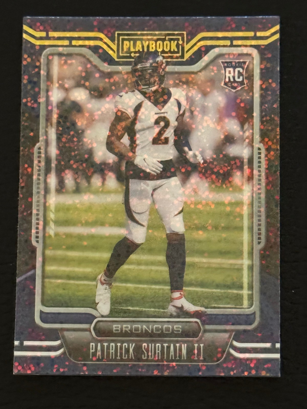 2021 Panini Playbook - Rookie Patrick Surtain II #144 Sparkle (RC)