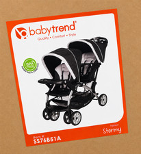 Baby Trend Sit N' Stand Double Stroller Stormy SS76B51A New Sealed in Box Price