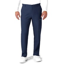 Wink W123 Men's Flat Front Cargo Scrub Pant Large Navy