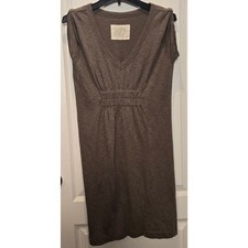 Ann Taylor Loft Lounge brown taupe M cotton blend