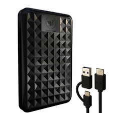 500GB Portable External Hard Drive USB 3.0/Type-C – Slim High-Speed