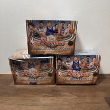 LOT OF 3 - 2025-26 Bowman Basketball Value Bo...