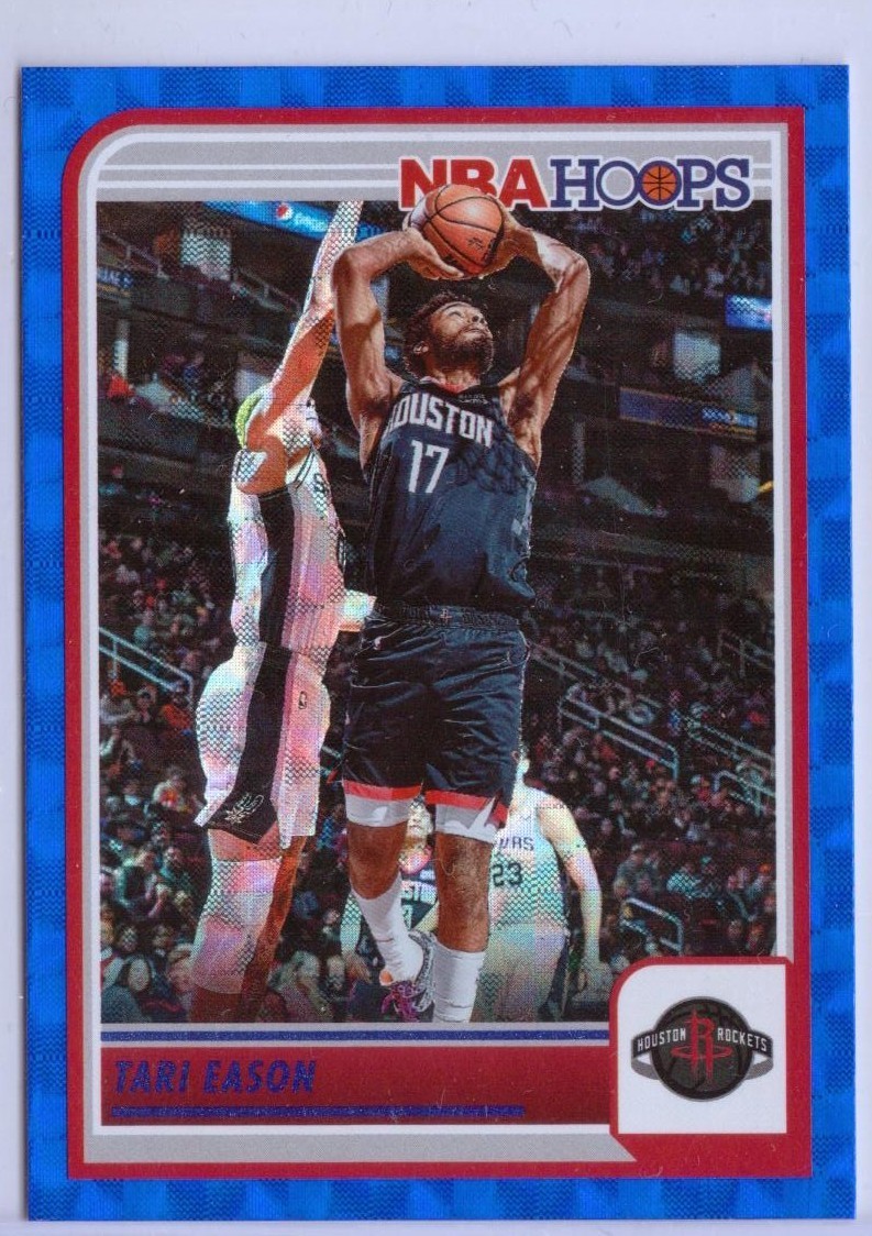 2023-24 NBA Hoops Hyper Blue #192 Tari Eason - Houston Rockets