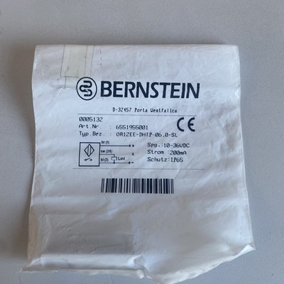 Bernstein Sensor OR12EE-DHIP-O6.0-SL    10-36VDC