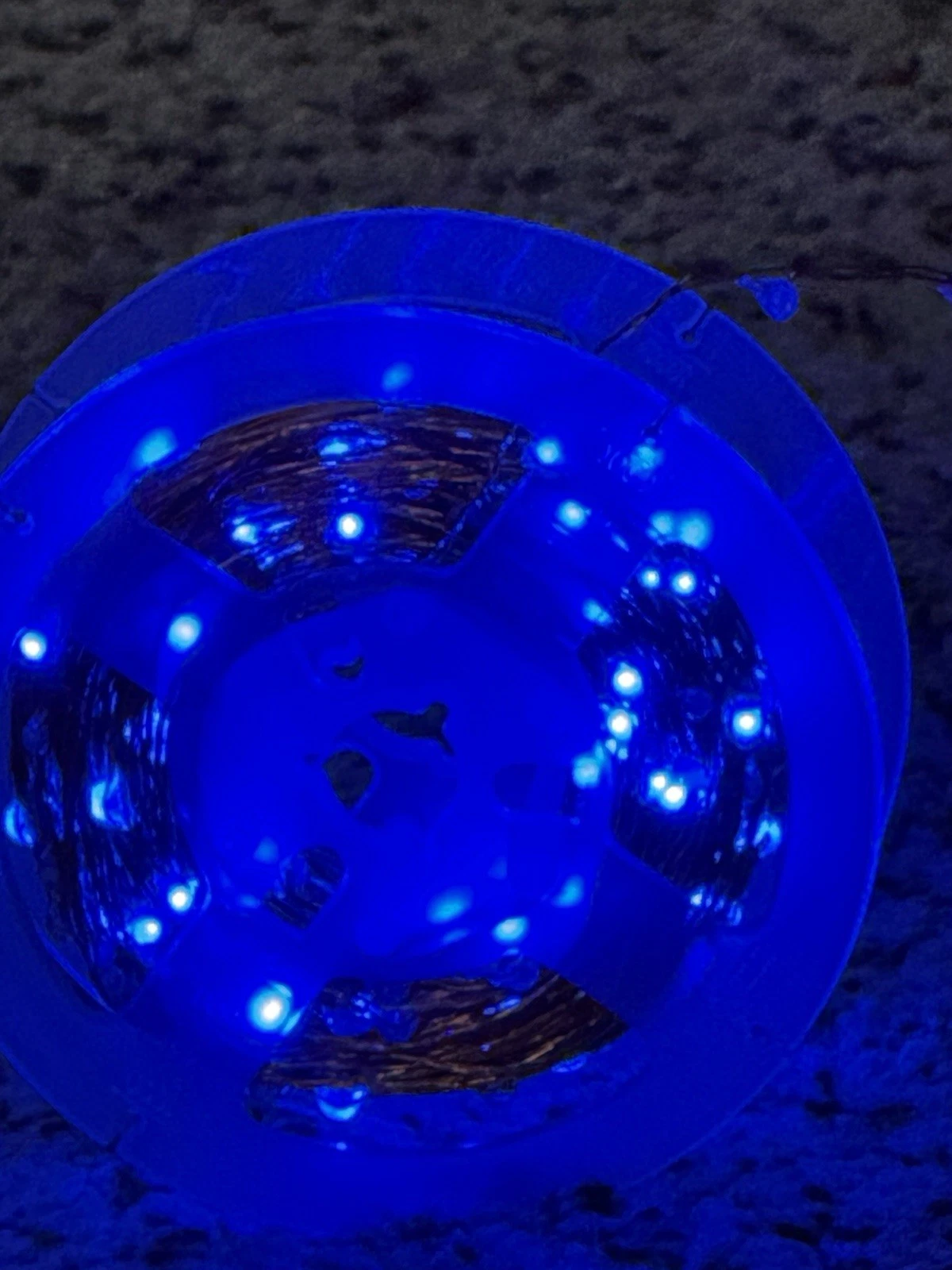 ER CHEN Copper Wire Blue LED Lights 165ft 50M 500 Led Fairy Lights W/ Remote