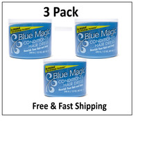 Blue Magic nourishing Hair Dress Anti-Breakage Formula Conditioner, 12 oz (3 pK)