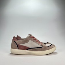 ECCO Soft Grey Rose Leather Classic Retro Tie...