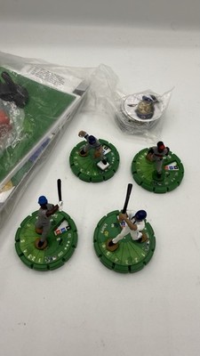 2004 Topps SportsClix Wizkids MLB Lot of 4 Rare Green Mini Figures