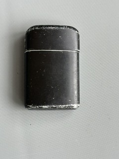 Vintage Ronson Typhoon Lighter in rare all black colourway