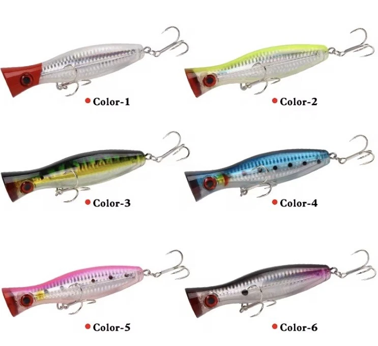 Nuevo Señuelo de pesca en alta mar de agua salada grande superior Bass Crankbait Foto 2 de 4