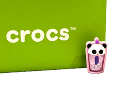 CROCS Jibbitz Charm: PANDA BOBA Brand New w/Tag Moves & ShakesCarefully Shipped