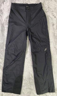 Cloudveil Zorro Rain Pants Mens XS Black Waterproof Windproof Outdoor Hike Shell