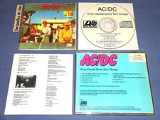 AC/DC Dirty Deeds Done Dirt Cheap 1976 CD-R COPY* Big Balls Problem Child Rocker