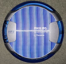 Philips EXP3461 Discman Blue CD/MP3 200 SEC Magic ESP Expanium Player Hand Held